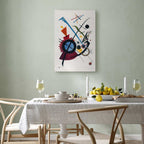 Kandinsky Violett Abstract Multicolor Canvas Print