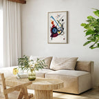 Canvas Print: Kandinsky Geometric Abstraction, Primary Colors