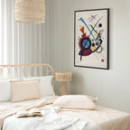 Canvas Print: Kandinsky Geometric Abstraction, Primary Colors