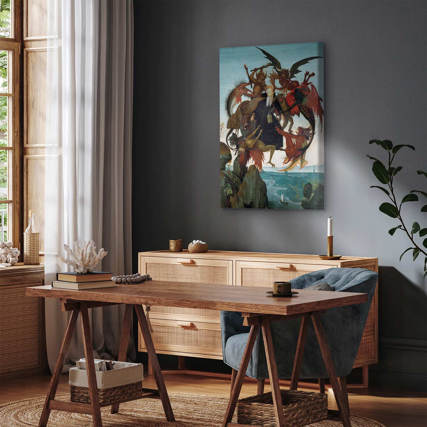 Saint Anthony Torment Classic Canvas Print