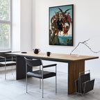 Canvas Print The Torment of Saint Anthony (Michelangelo)