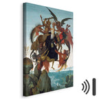 Saint Anthony Torment Classic Canvas Print