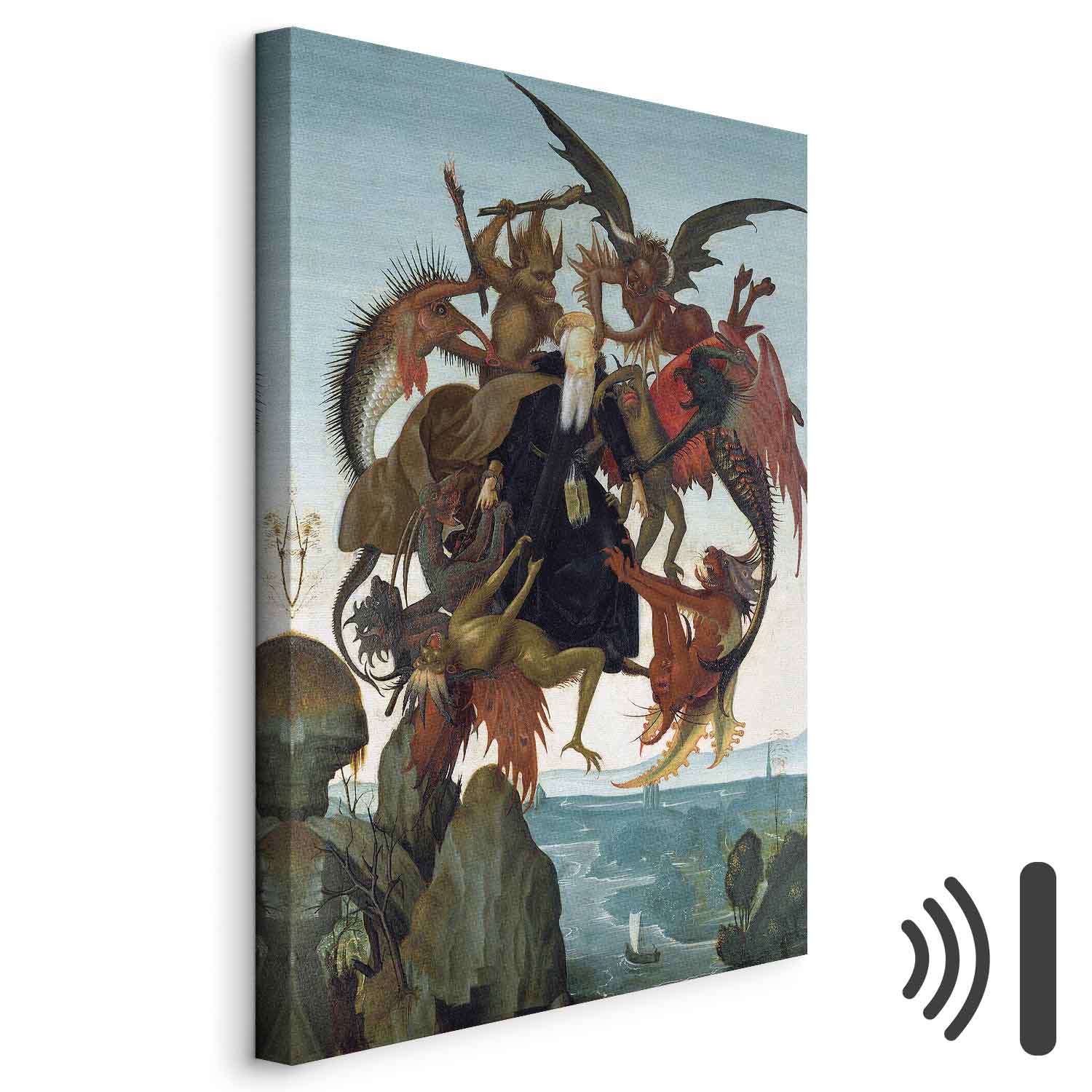 Saint Anthony Torment Classic Canvas Print