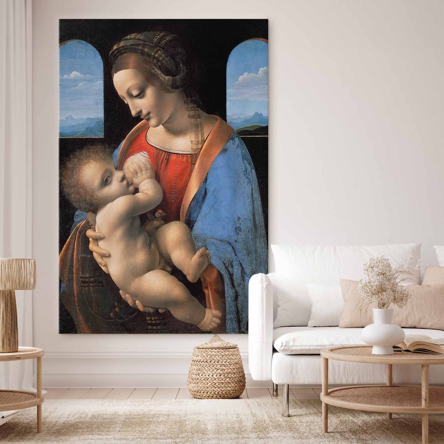 Madonna Litta Classic DIY Large Canvas Print