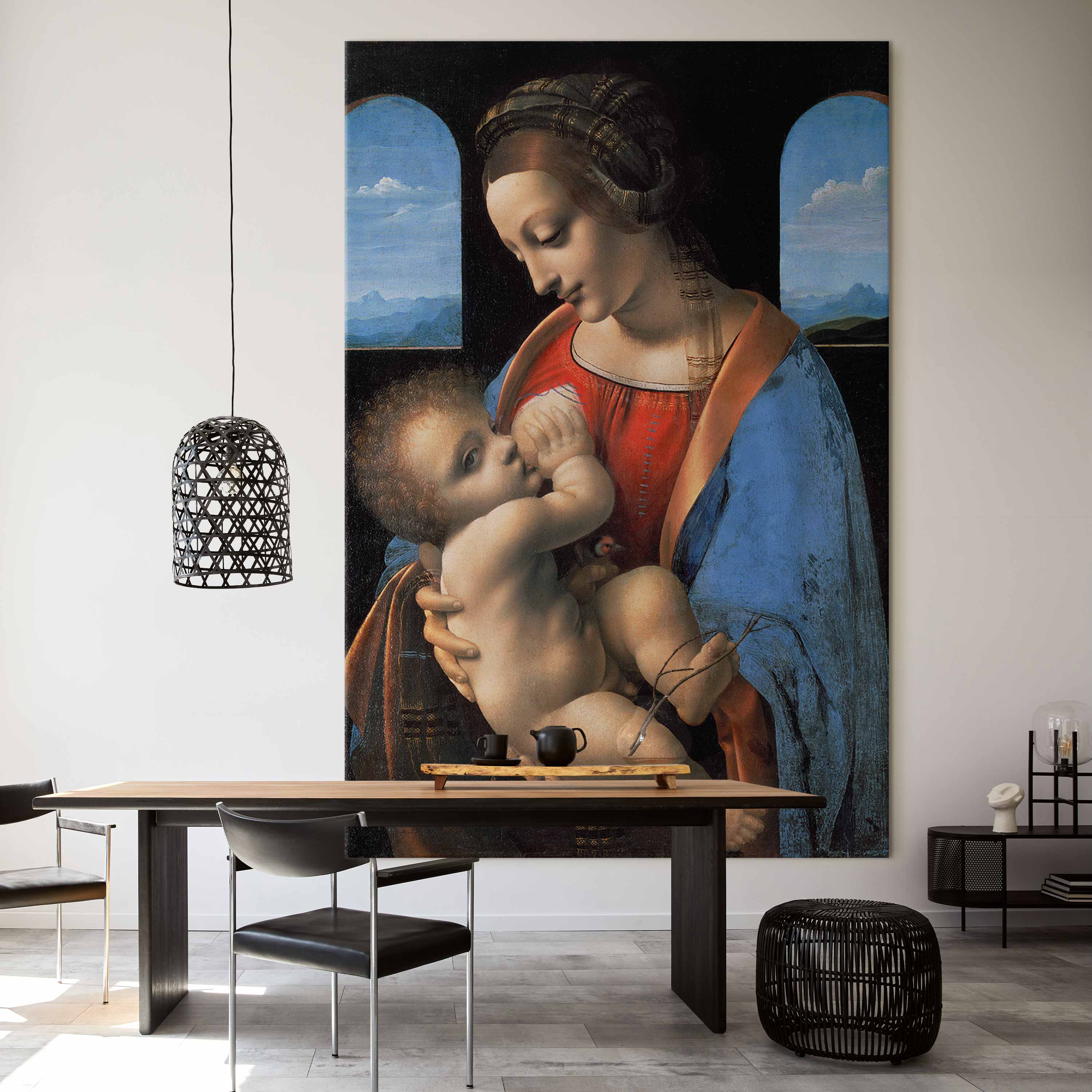 Madonna Litta Classic DIY Large Canvas Print