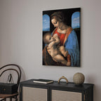 Canvas Print Madonna Litta by Leonardo da Vinci