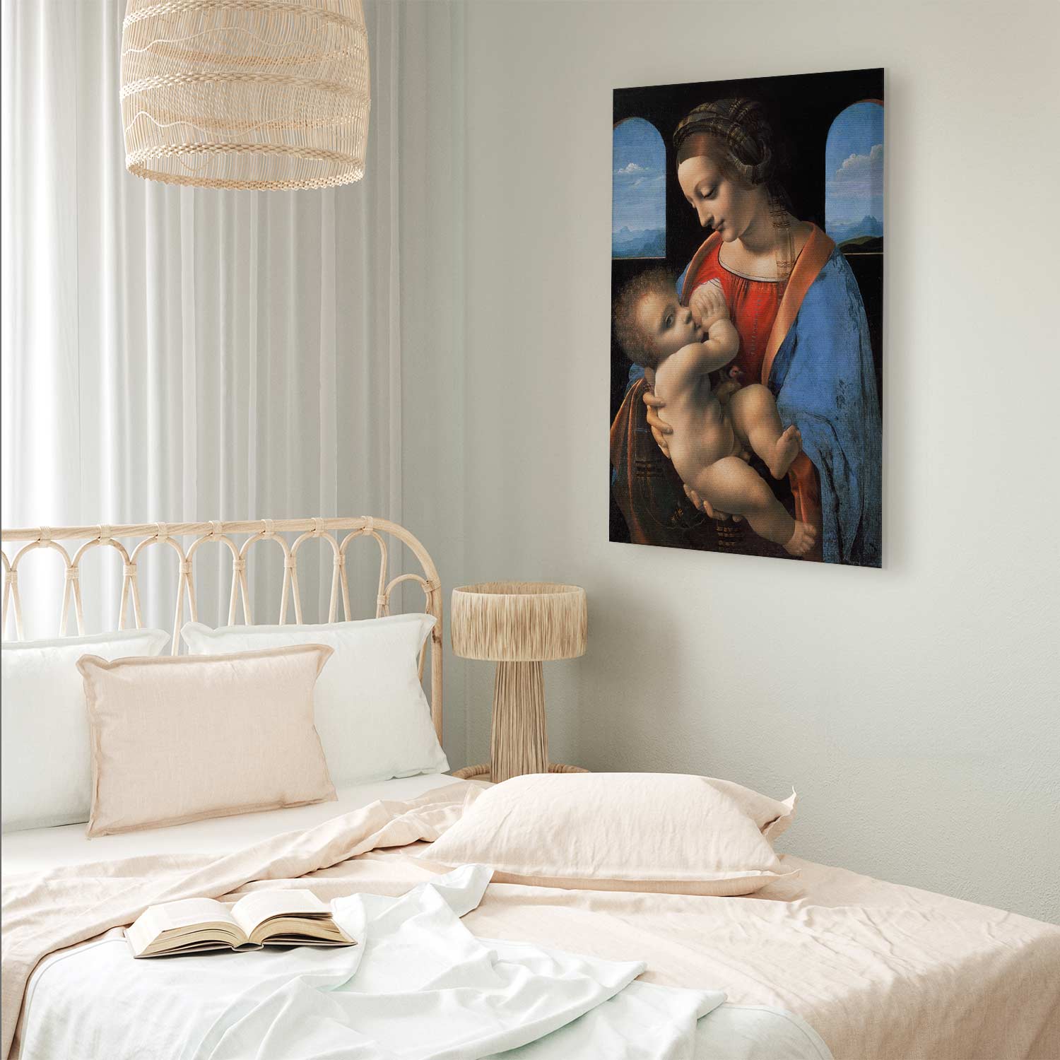 Madonna and Child Classic Canvas Print