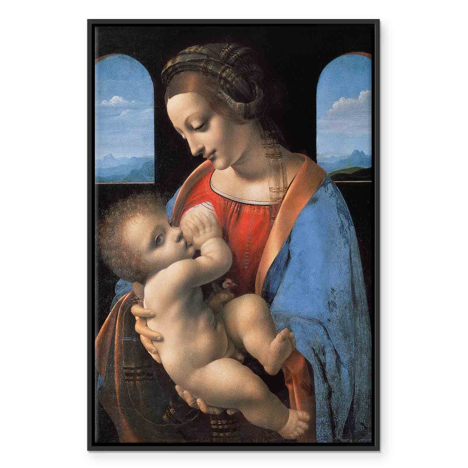 Madonna and Child Classic Canvas Print