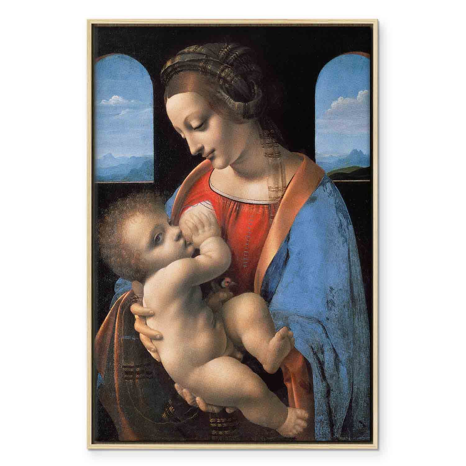 Madonna and Child Classic Canvas Print