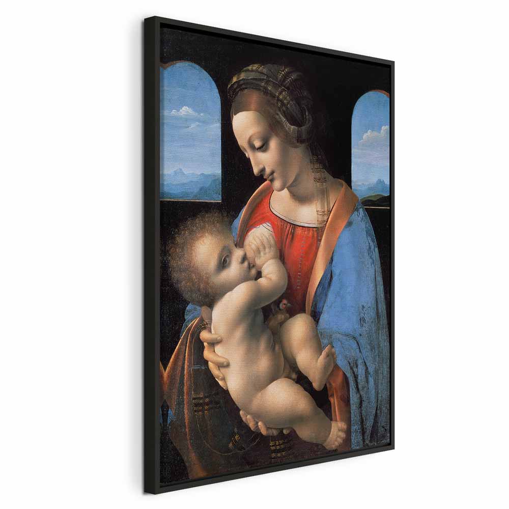 Canvas Print Madonna Litta by Leonardo da Vinci