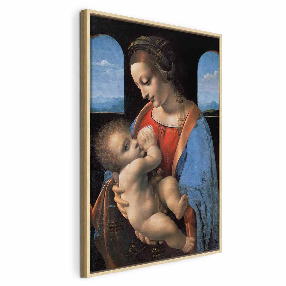 Canvas Print Madonna Litta by Leonardo da Vinci
