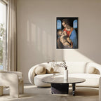 Canvas Print Madonna Litta by Leonardo da Vinci