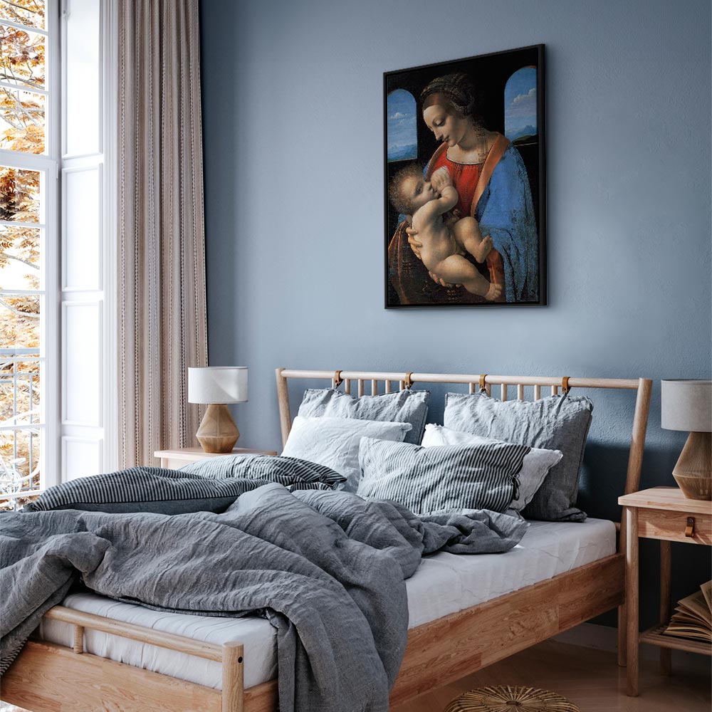 Canvas Print Madonna Litta by Leonardo da Vinci