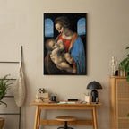 Canvas Print Madonna Litta by Leonardo da Vinci