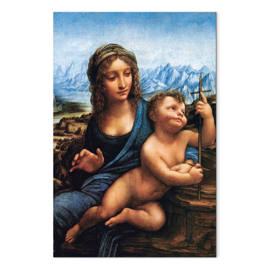 Madonna of the Yarnwinder Classic DIY Large Canvas Print