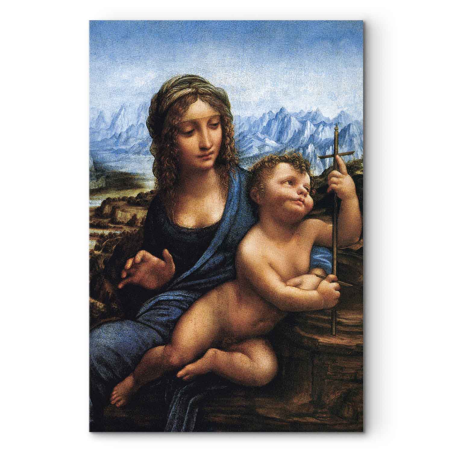 Madonna With a Distaff Classic Canvas Print