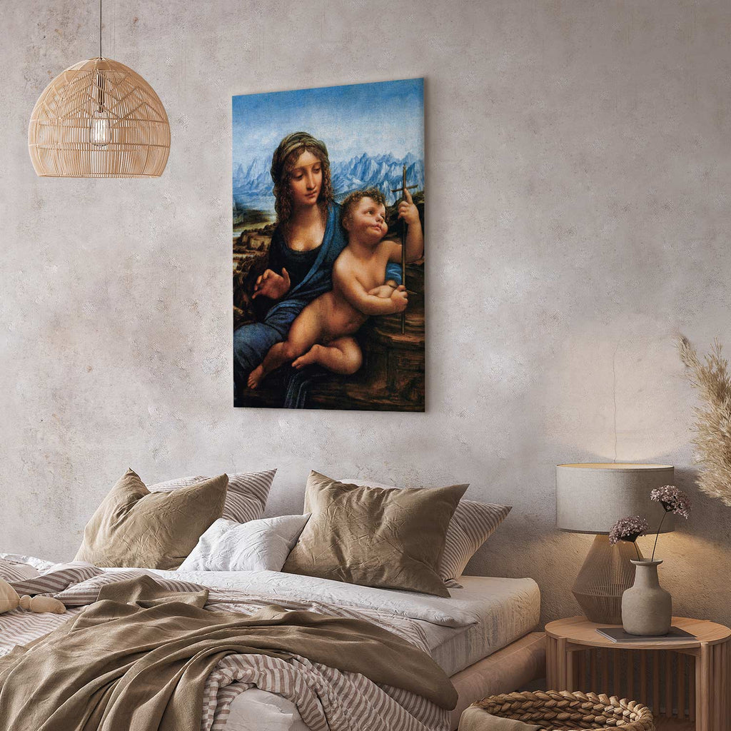 Madonna With a Distaff Classic Canvas Print