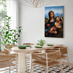 Madonna With a Distaff Classic Canvas Print