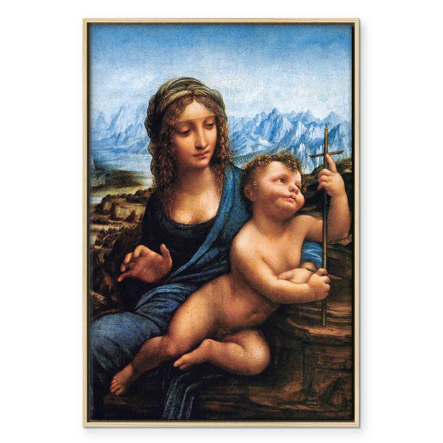 Madonna With a Distaff Classic Canvas Print