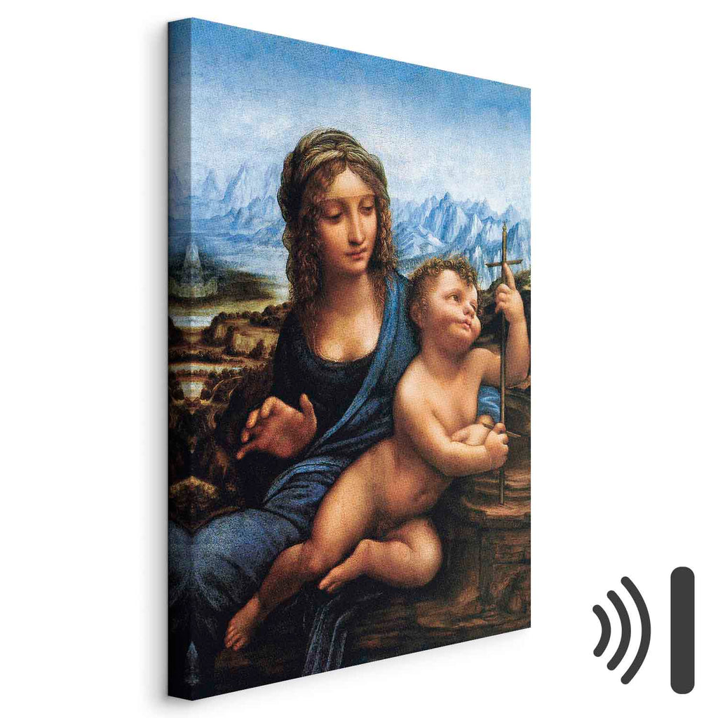 Madonna With a Distaff Classic Canvas Print