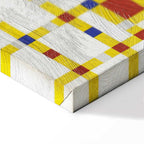 Mondrian Broadway Boogie Woogie Abstract Canvas Print