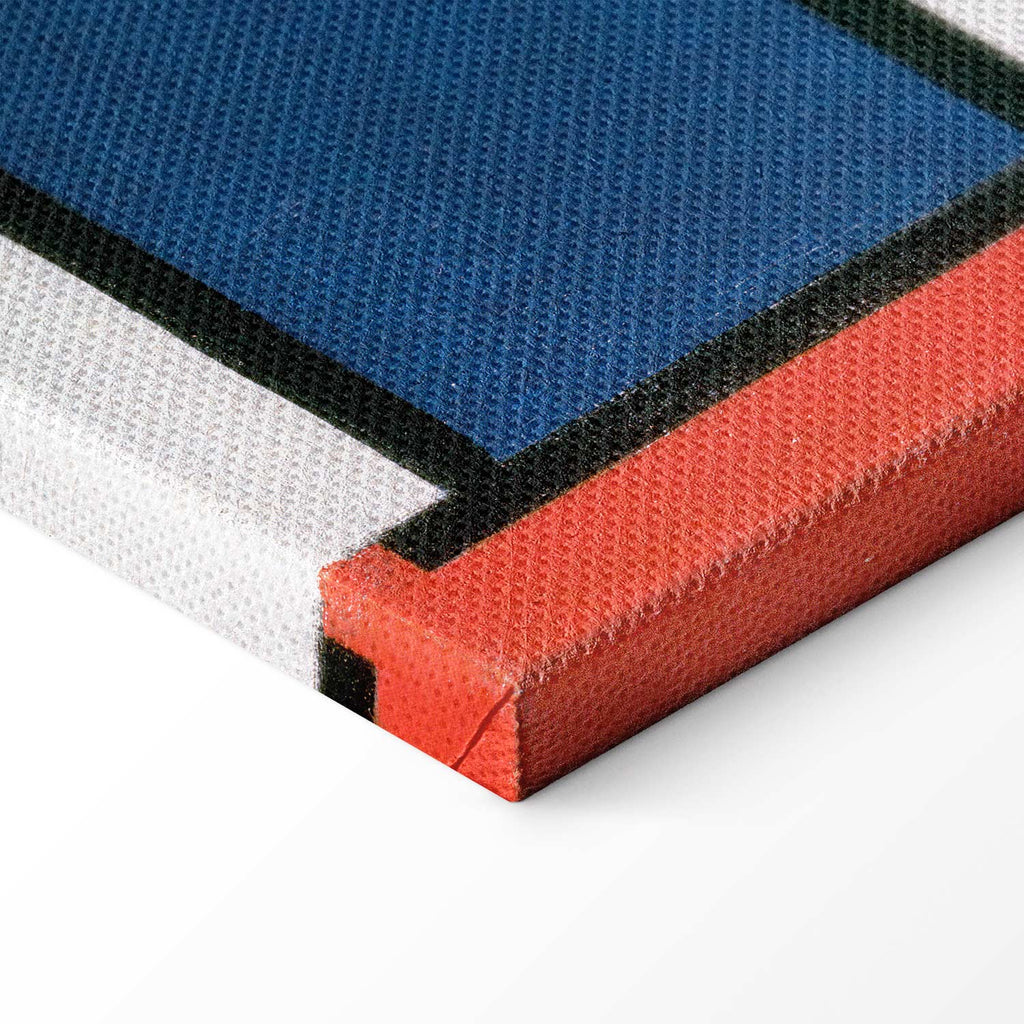 Mondrian Geometric Abstract Canvas Print