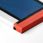 Mondrian Geometric Abstract Canvas Print