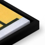 Mondrian Geometric Abstract Canvas Print