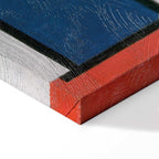 Mondrian Geometric Abstract Canvas Print