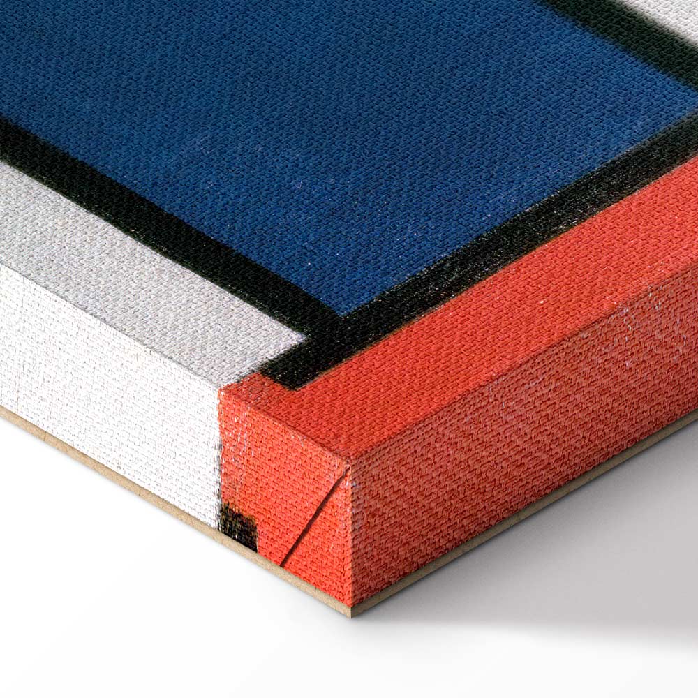 Mondrian Geometric Abstract Canvas Print