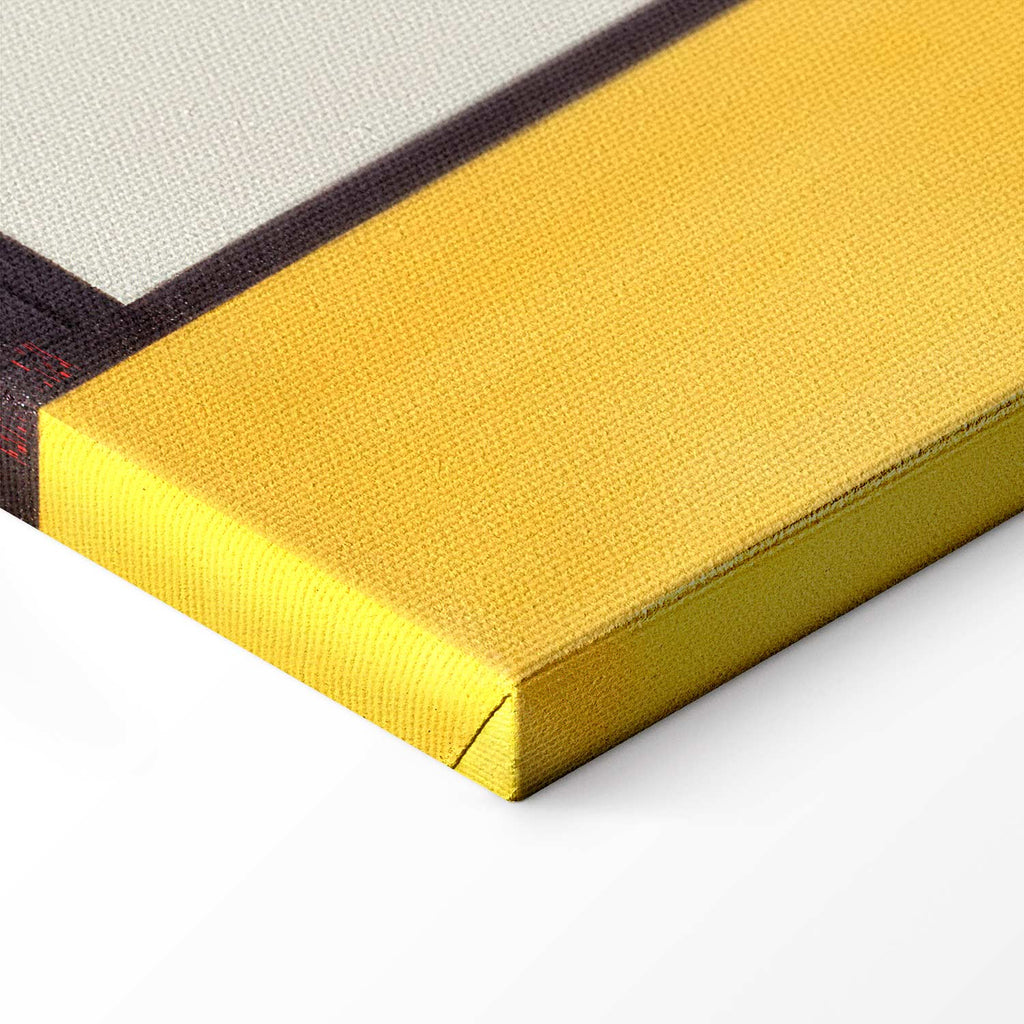 Mondrian Tableau I Geometric Abstract Canvas Print