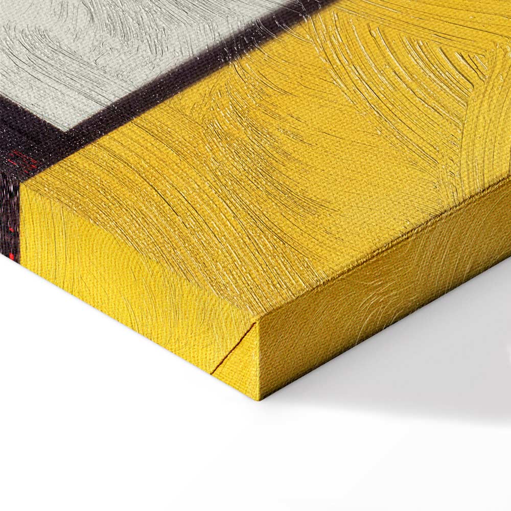Mondrian Tableau I Geometric Abstract Canvas Print