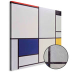 Mondrian Tableau I Geometric Abstract Canvas Print