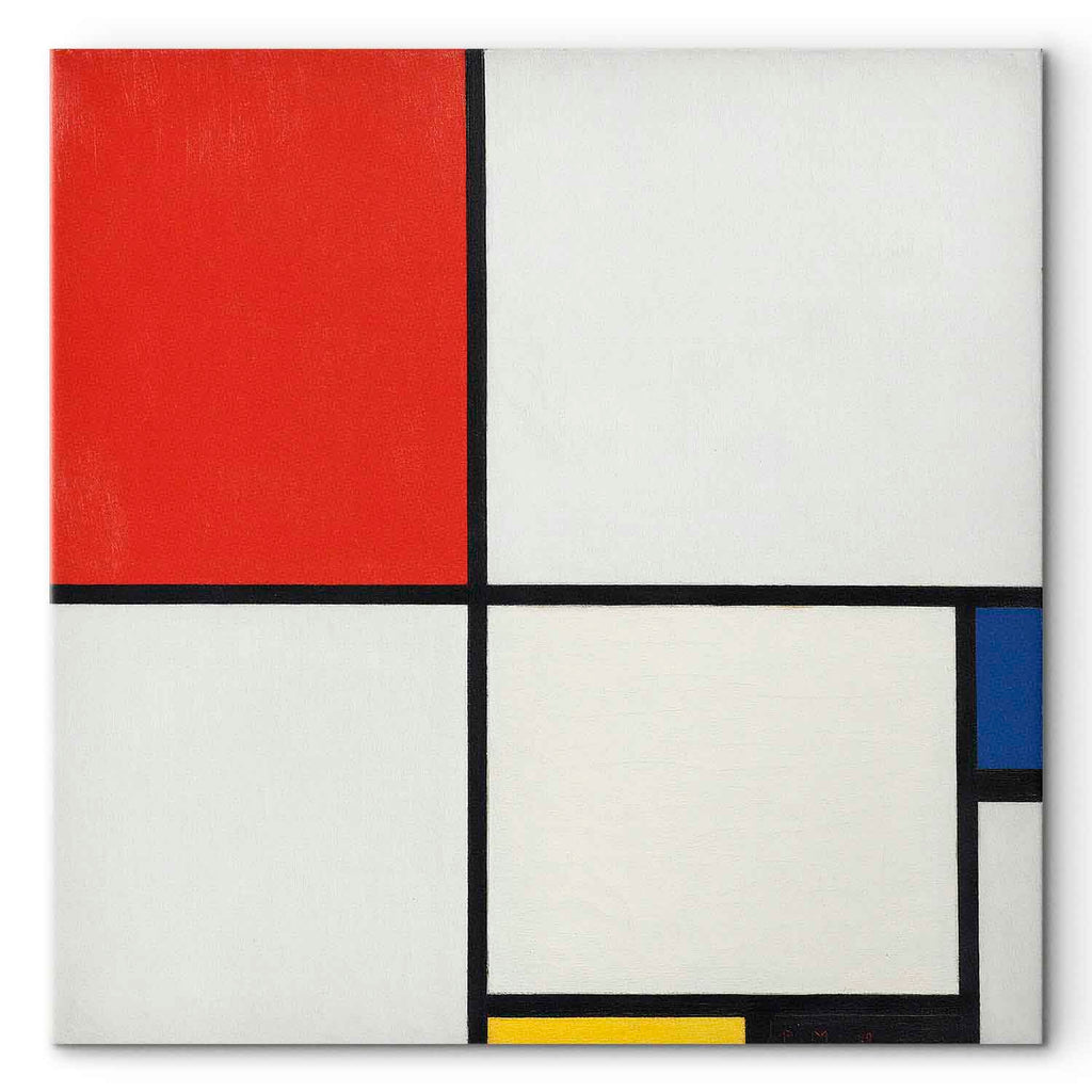 Mondrian Abstract Geometric Canvas Print