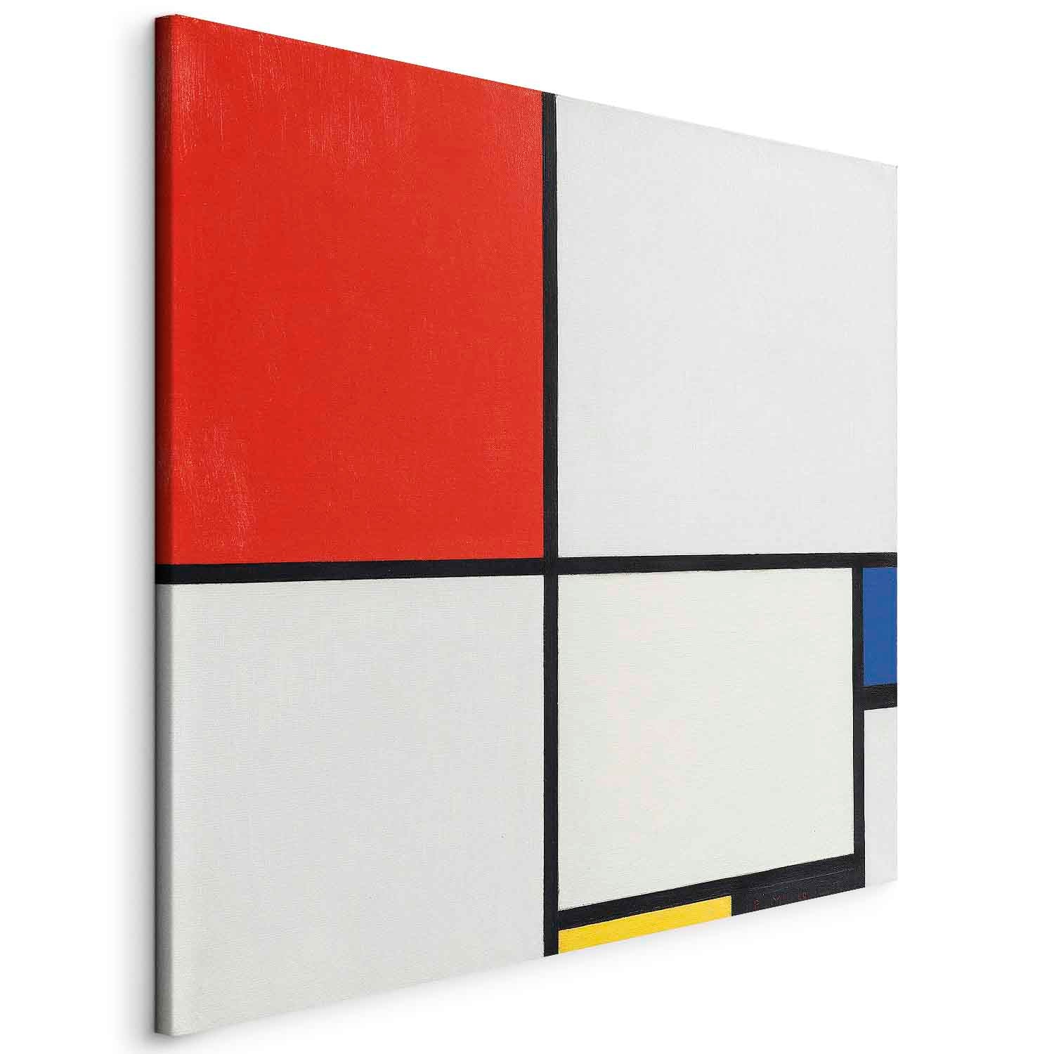 Mondrian Abstract Geometric Canvas Print