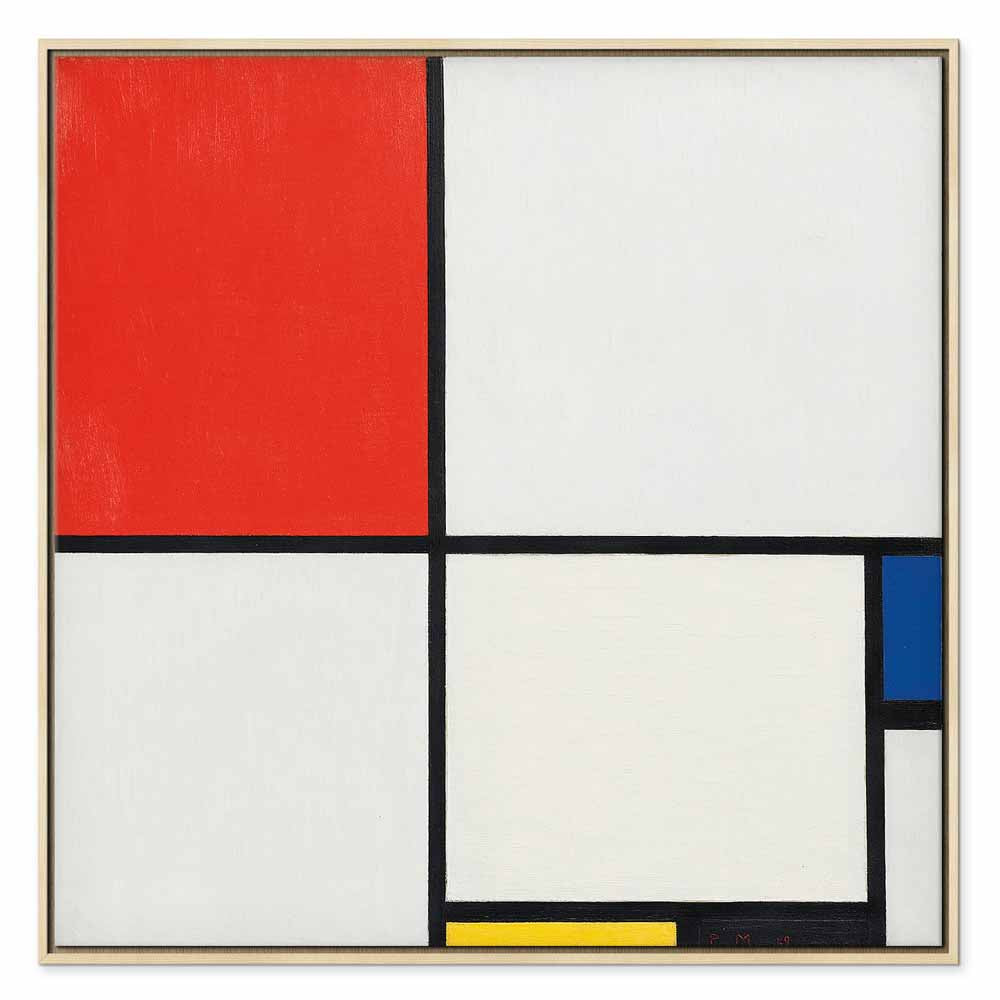 Mondrian Abstract Geometric Canvas Print