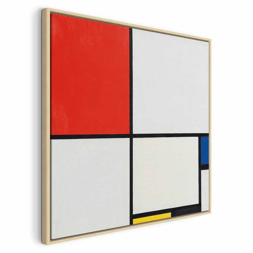 Mondrian Abstract Geometric Canvas Print