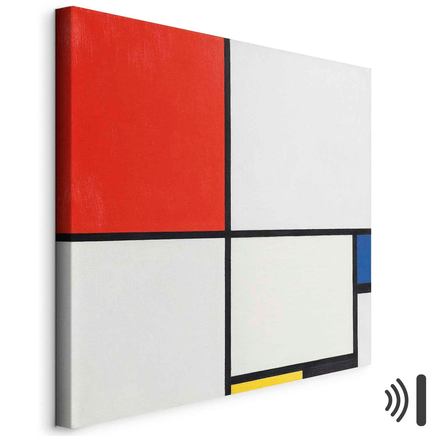 Mondrian Abstract Geometric Canvas Print