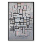 Mondrian Composition IV Abstract Geometric Canvas Print