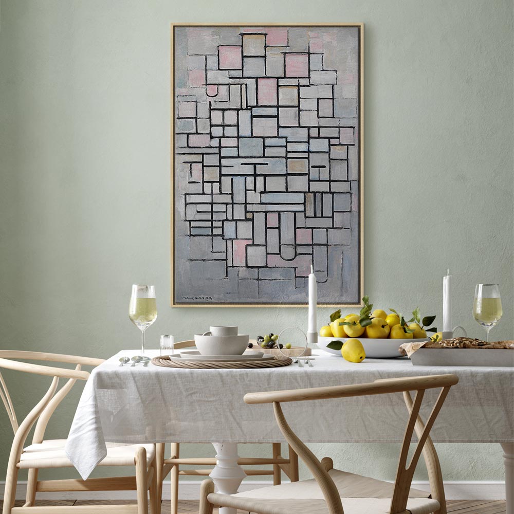 Canvas Print Composition No IV - Piet Mondrian
