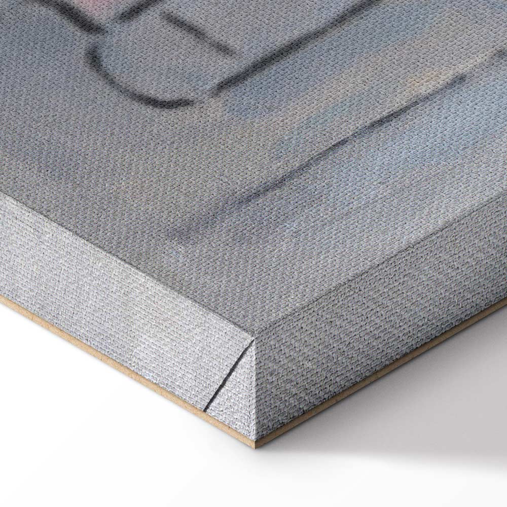 Mondrian Composition IV Abstract Geometric Canvas Print