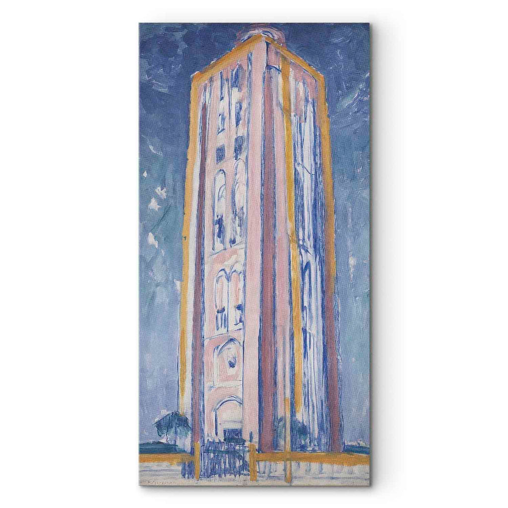 Westkapelle Lighthouse Coastal Canvas Print