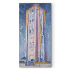 Westkapelle Lighthouse Coastal Canvas Print