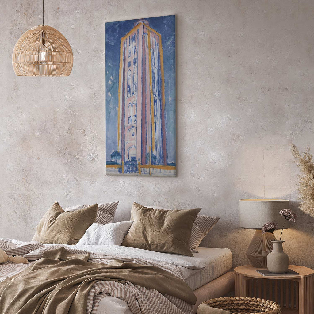 Westkapelle Lighthouse Coastal Canvas Print