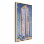 Canvas Print Lighthouse near Westkapelle