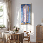 Canvas Print Lighthouse near Westkapelle