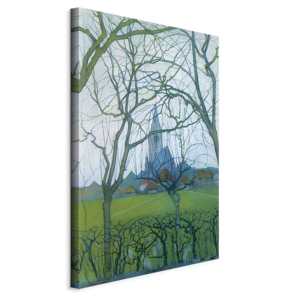 Canvas Print St. Jacob's Church Piet Mondrian