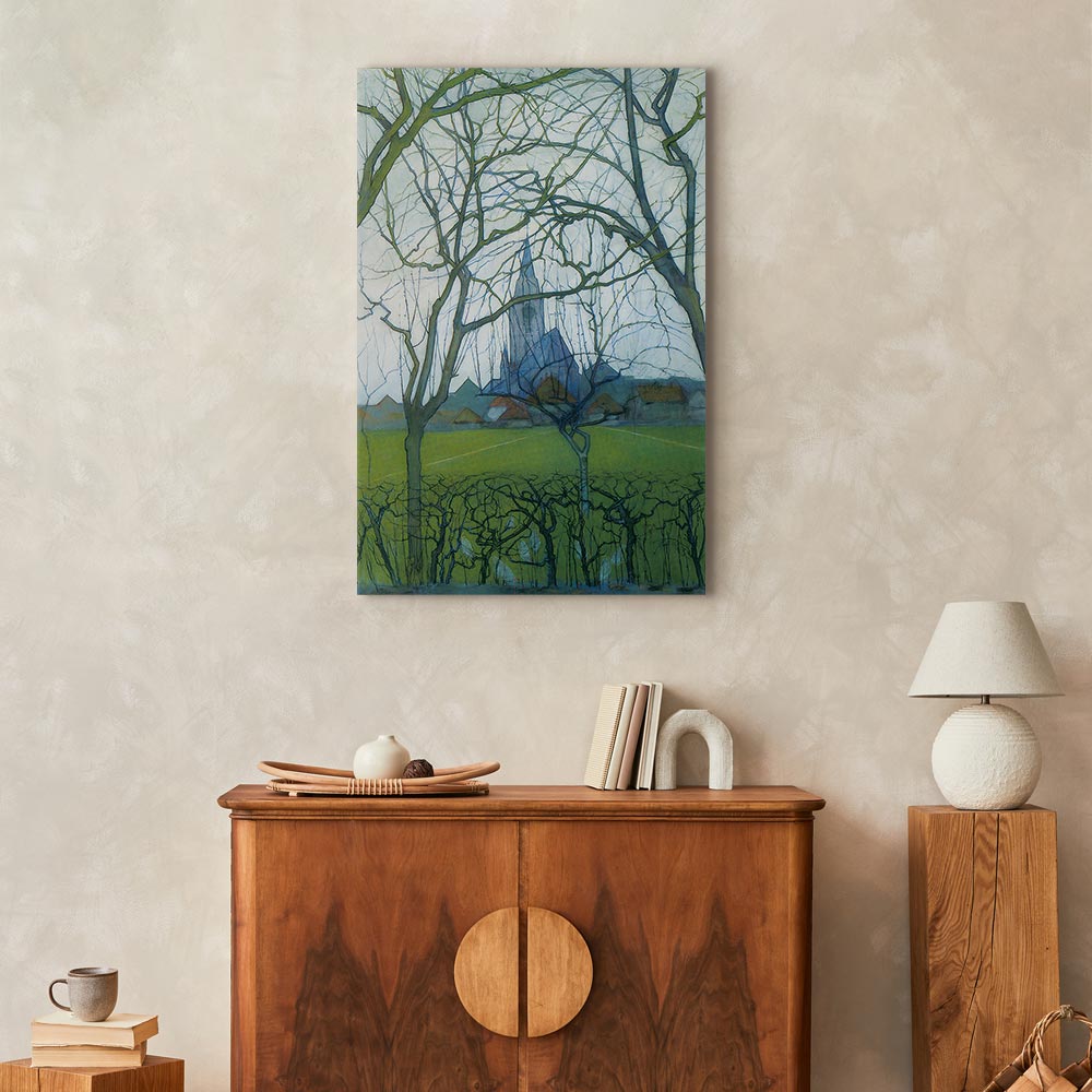 Canvas Print St. Jacob's Church Piet Mondrian