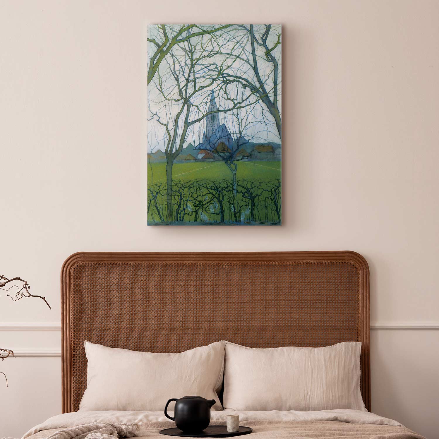 St. Jacob's Church Architectural Canvas Print