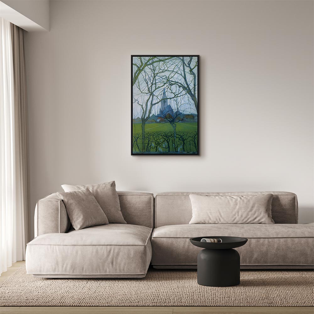 Canvas Print St. Jacob's Church Piet Mondrian